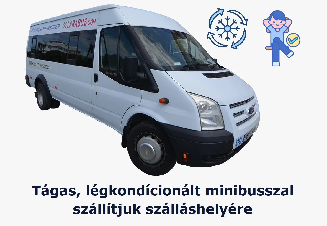 Légkondicionált minibusz